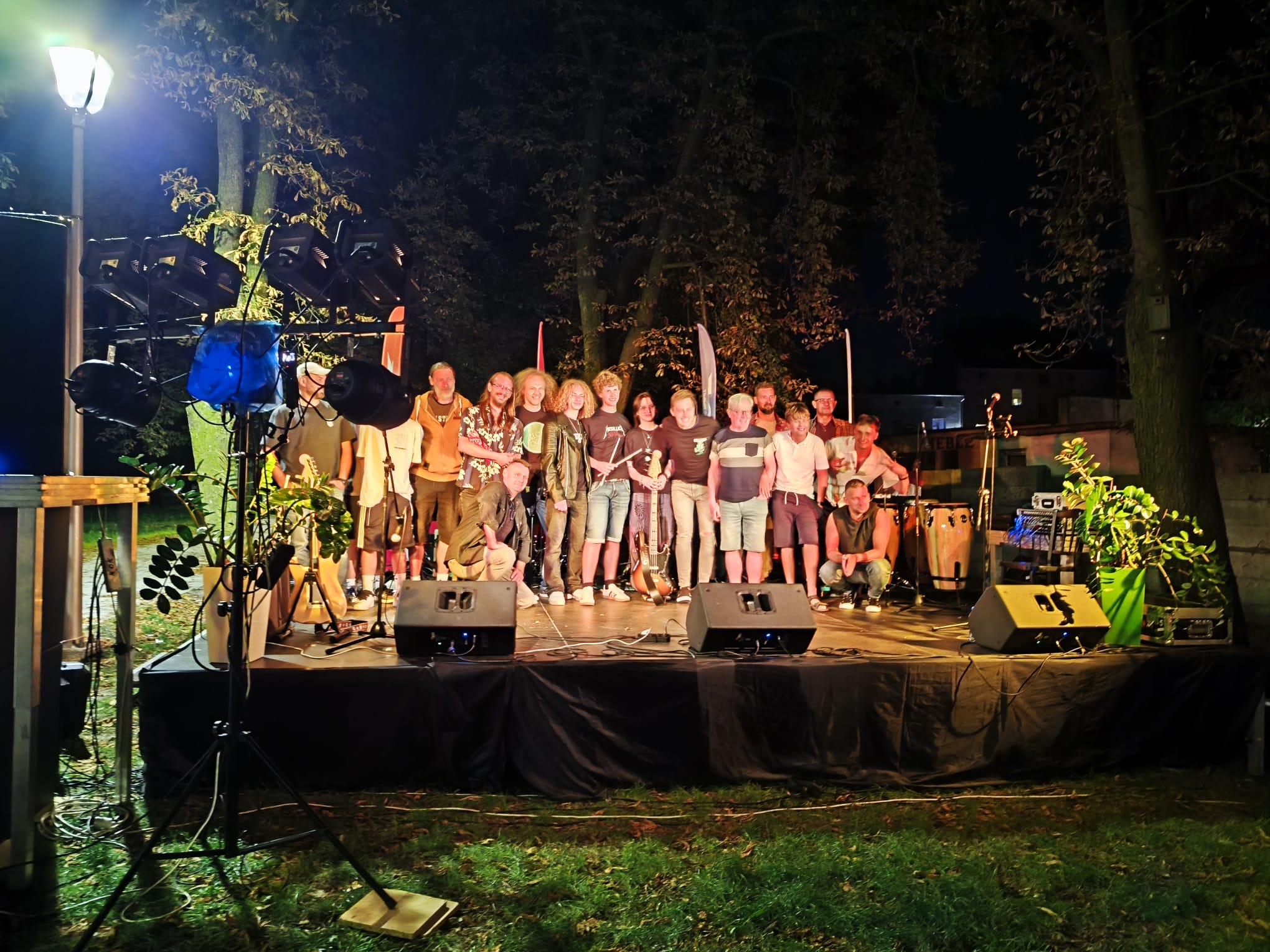 Jam Session 13 w parku KOK pod kasztanami