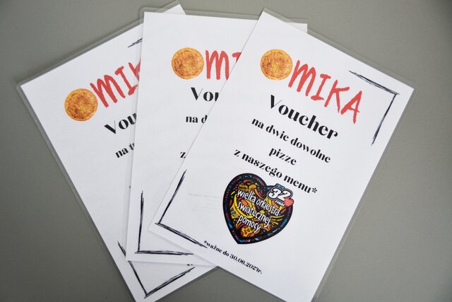 Vouchery na: dwa dowolne burgery, dwie dowolne pizze, trzy dowolne zapiekanki od Pizzerii Omika