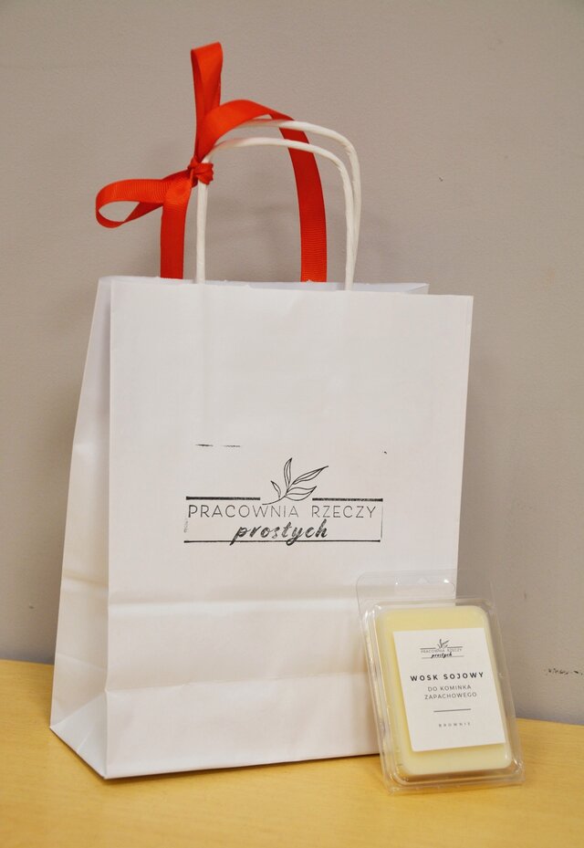Wosk sojowy do kominka zapachowego BROWNIE - Pracownia Rzeczy Prostych