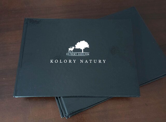 Książki ,,Kolory natury'' - autor: Hubert Mielnik