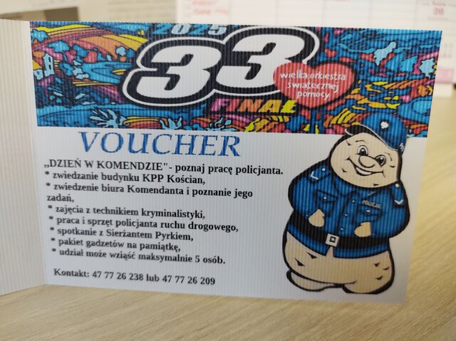 Voucher na zwiedzenia KPP Kościan - Komenda Powiatowa Policji w Kościanie