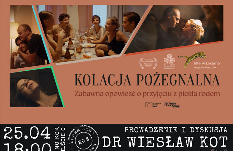 "Kolacja pożegnalna" Dobre Kino z Kotem