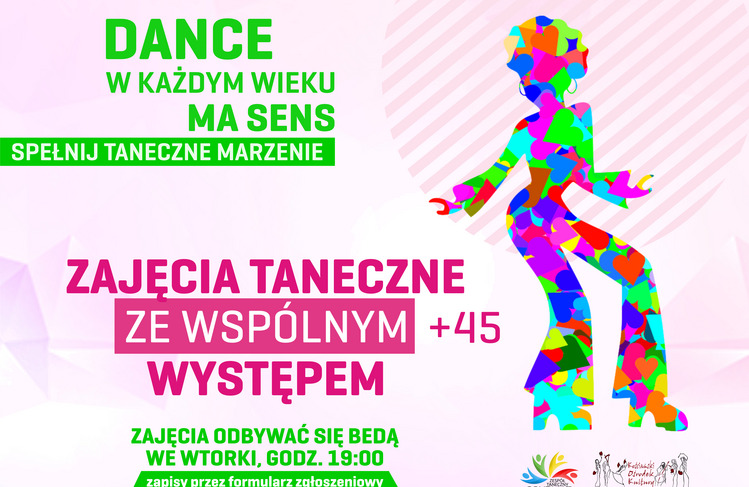 Zajęcia taneczne 45+ - ZAPISY!