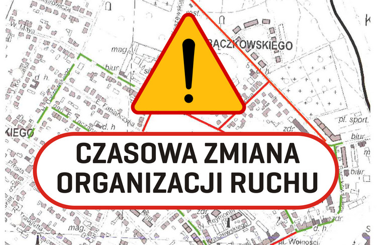 Czasowa zmiana organizacji ruchu-Święto Miasta Kościana