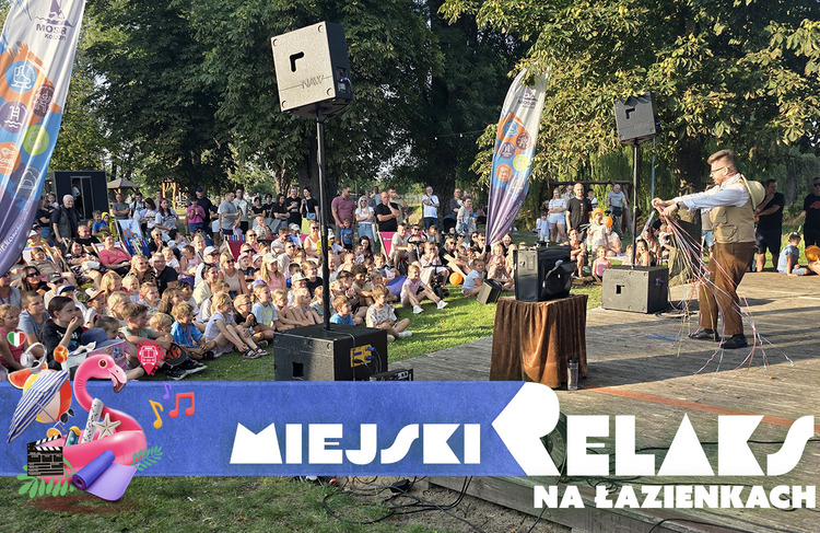 Słoneczny „Miejski Relaks na Łazienkach”