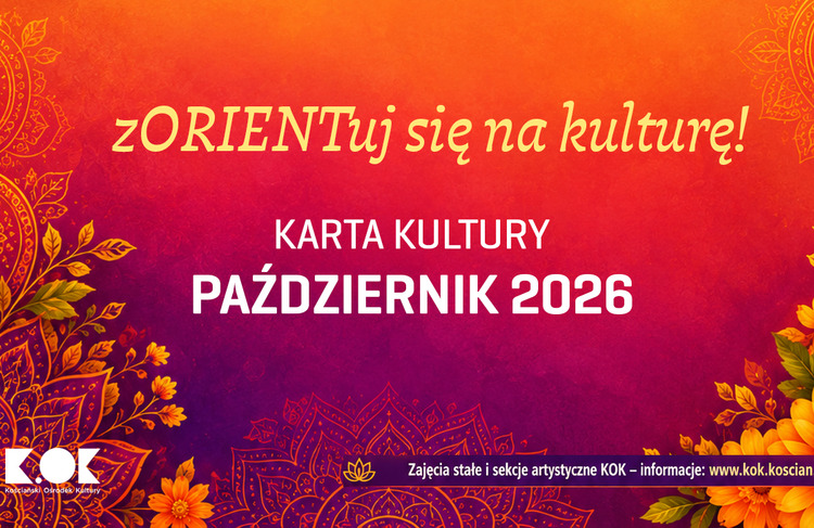 Karta Kultury - październik 2026