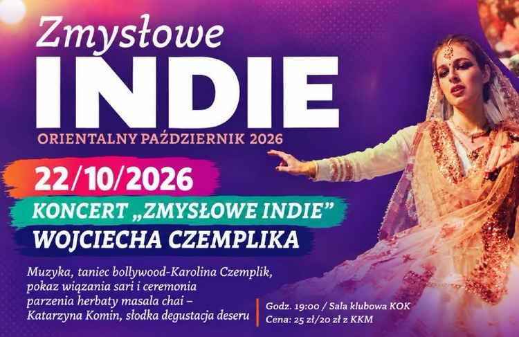 W Klubie Muzyka - Wojciech Czemplik TRIO - Zmysłowe Indie